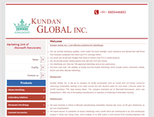 Tablet Screenshot of kundanglobal.com